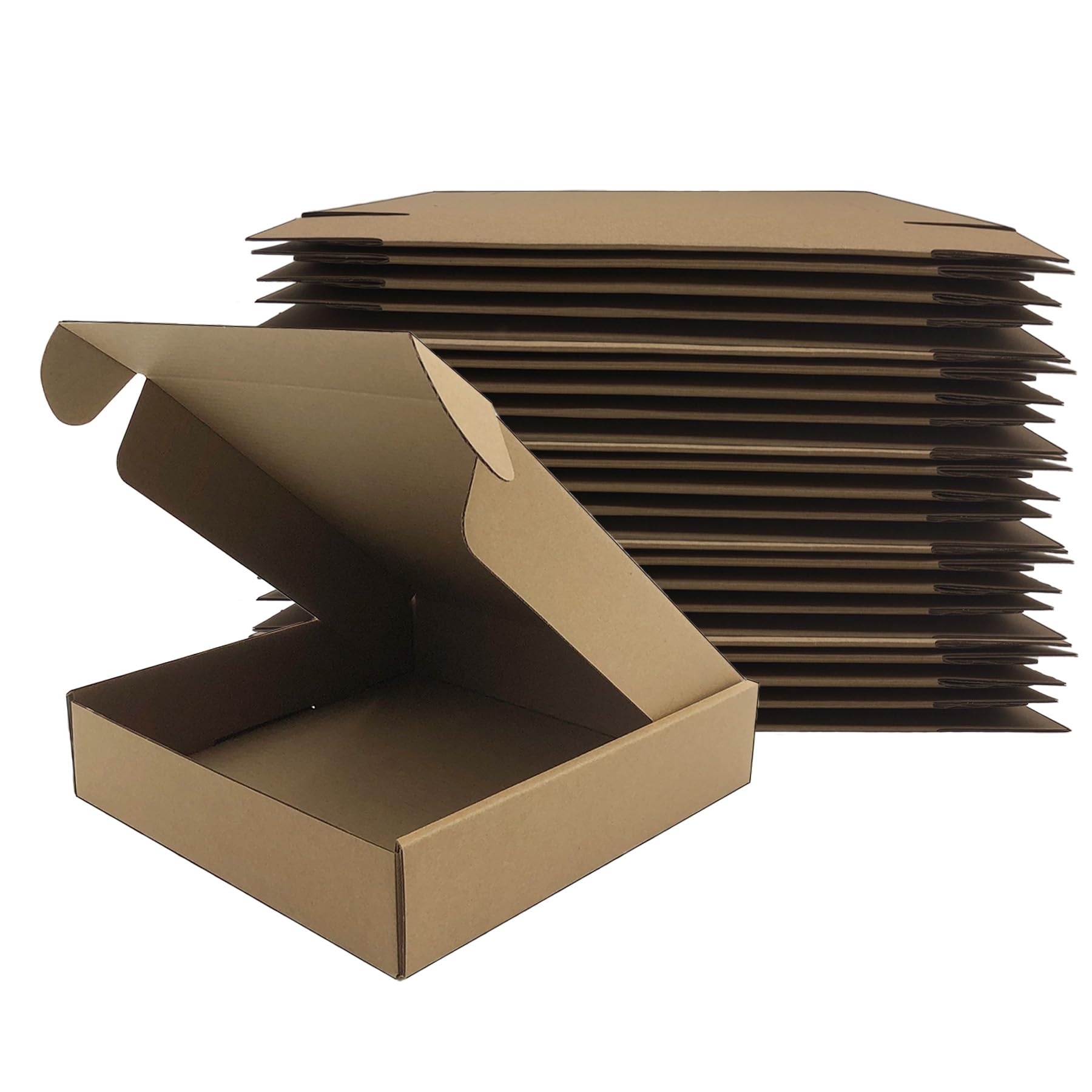 Amazon.com: 9x9x2 Inches Shipping Boxes Set of 25, Brown